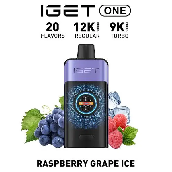 IGET One - Raspberry Grape Ice
